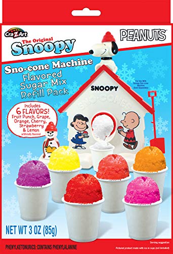 Snoopy Snow Cone Maker Refill 3 oz