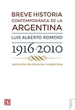 Breve Historia Contempornea De La Argentina Spanish Edition