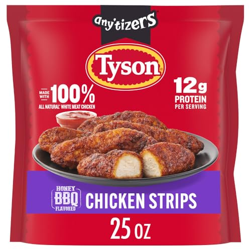 Tyson Honey BBQ Chicken Strips, 25 oz (Frozen)