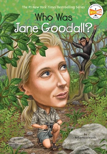 Who Is Jane Goodall? (By: Roberta Edwards) cover