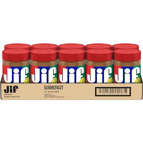 Creamy Peanut Butter 28 Oz Jar 10 Count Case