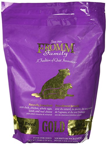 Fromm Small Breed Adult Gold Premium Dry Dog Food - Dry Adult Dog Food for Small Breeds - Chicken Recipe - 5 lb