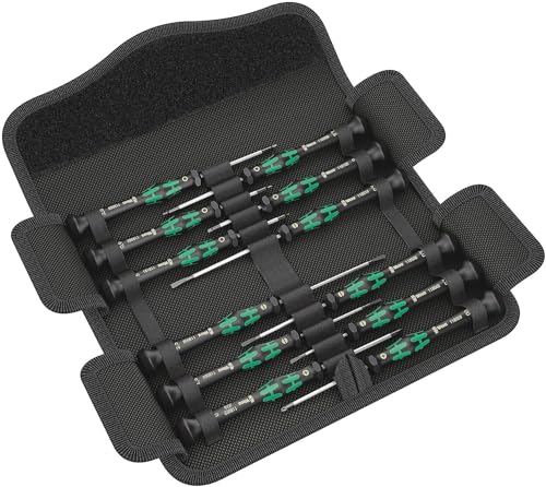 Wera 05073675001 Kraftform Micro-Set/12 Sb 1 Screwdriver SetKlein Tools 32305 Multi-bit Ratcheting Screwdriver, 15-in-1