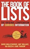 The Book Of Lists The Original Compendium Of Curious Information English Edition