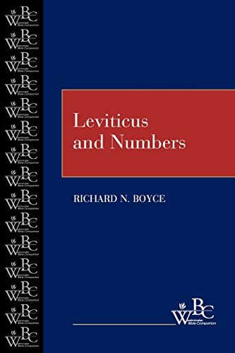 Leviticus and Numbers (By: Richard N. Boyce) cover