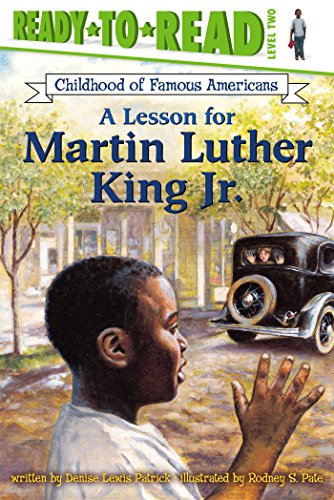 Lesson for Martin Luther King Jr. book cover
