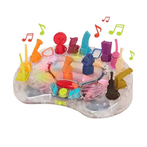 B. toys B - Symphony - Interactive Musical Orchestra Toy with 13 Instruments & 15 Classical Songs, Light-Up Stage for Baby Toys & Toddlers, Educational Music Learning Set for Kids Ages 3+