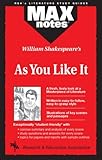 As You Like It Maxnotes Literature Guides English Edition