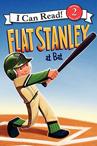 Flat Stanley at Bat book cover