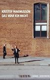 Das War Ich Nicht German Edition