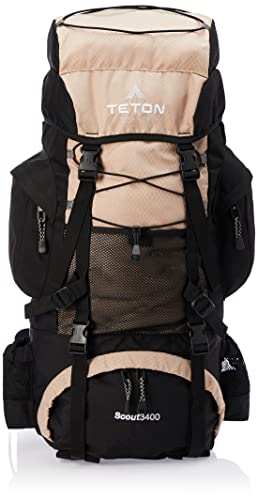 TETON Sports Scout 3400 Internal Frame Backpack, 55L