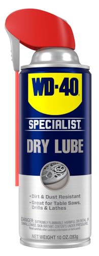 WD-40 Specialist Dry Lube with SMART STRAW SPRAYS 2 WAYS, 10 OZ