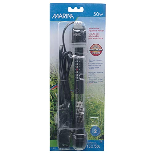MARINA Submers Pre Set Heater 50w 22cm