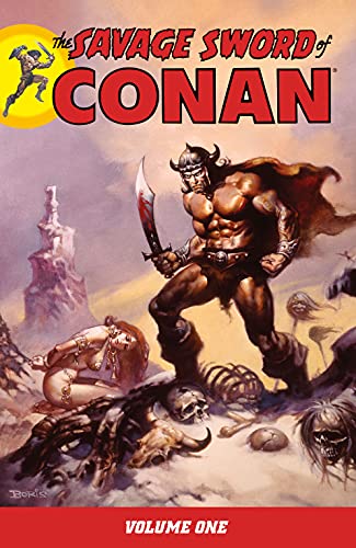 The Savage Sword of Conan, Volume 1 book cover