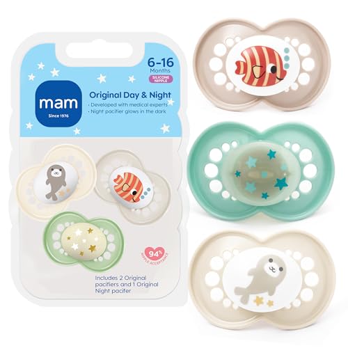 MAM Day and Night Pacifier Simple Yet Solid Comfortable pacifier