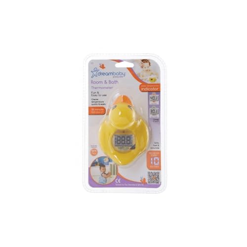 Dreambaby Duck Baby Bath Thermometer Digital Water Room Temp