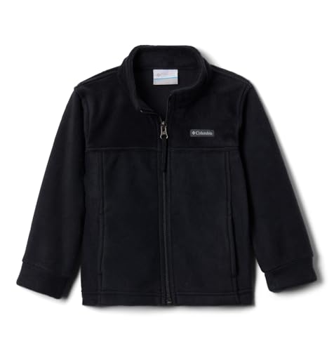 Columbia Toddler Boys Steens Mt II Fleece, Black, 3T