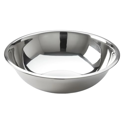 American Metalcraft 16" Stainless Steel Mixing Bowl - 13-Quart Durable Metal Bowls for Mixing, Large Stainless Steel Bowl