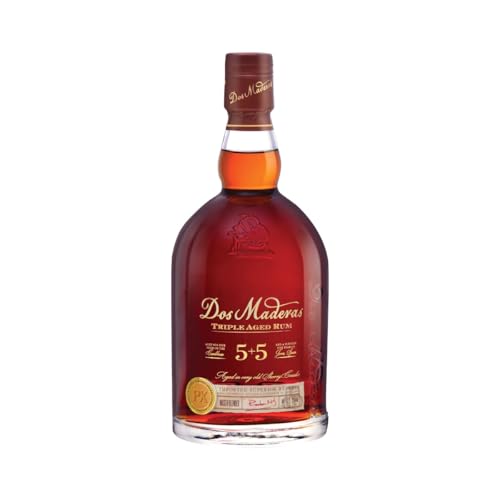 (-31%) Dos Maderas 5+5 |Exklusiver Alterungsprozess, dass Beste aus zwei Welten| 10 Jahre im Solera-Criadera Verfahren gereift | 700ml | 40 % Volume