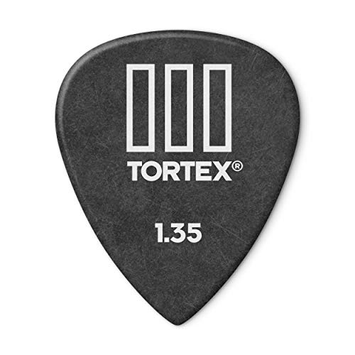 JIM DUNLOP Plektrum Tortex T3 1,35mm 72 Stück