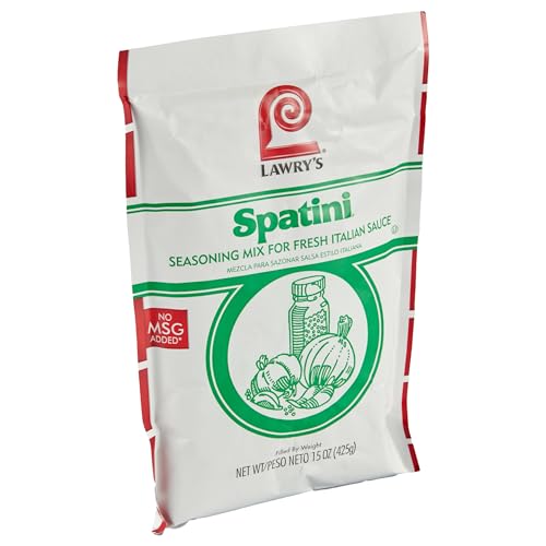 Lawry's Spatini Spaghetti Sauce Seasoning Mix, 15 oz - One 15 Ounce Packet of Spaghetti Seasoning Mix, Ideal for Creating Flavorful Italian Sauce