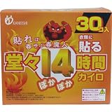 衣類に貼るカイロ 春魔人 レギュラー 30個入