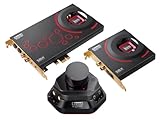 製品画像: Amazon: Creative クアッドコア サウンドカード ヘッドホンアンプ搭載 PCIe Sound Blaster ZxR 24bit/192kH 再生リダイレクト対応 SB-ZXR: クリエイティブ・メディア