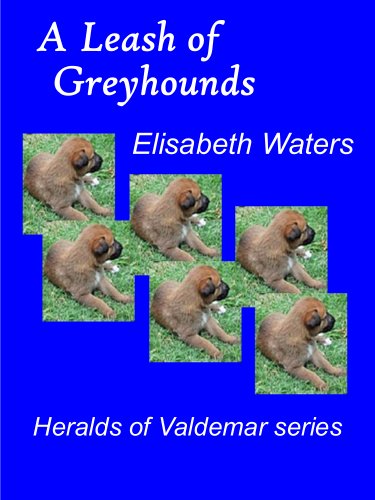 A Leash of Greyhounds (By: Elisabeth Waters) cover