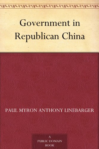 Government in Republican China (As:) cover