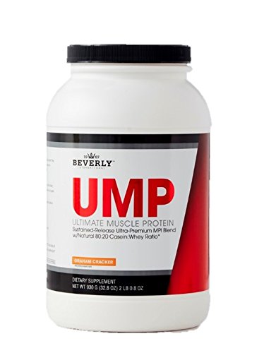 Beverly International UMP Protein Powder, Graham Cracker. Unique Whey-Casein Ratio Builds Lean Muscle Support. Easy to Digest. No Bloat. (32.8 oz) 2lb .8 oz