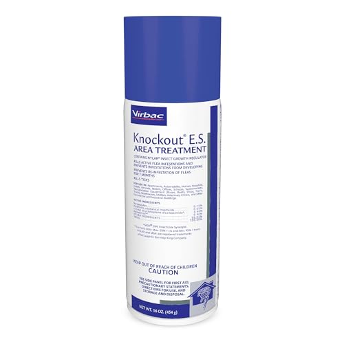 Virbac Knockout E.S. Area Treatment Carpet Spray, 16-Ounce