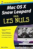Mac Os X Snow Leopard Pour Les Nuls