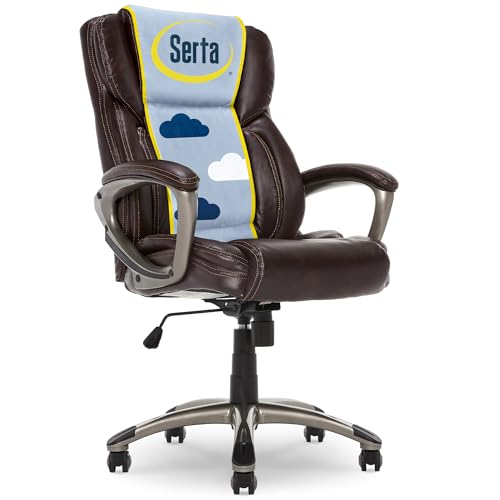 Serta Garret Bonded Leather Executive Office Chair
