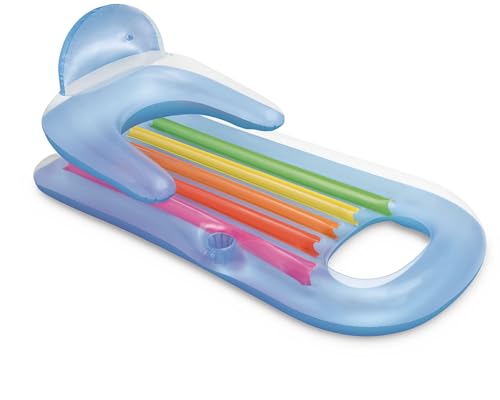INTEX King Kool Lounge Swimming Pool Lounger with Headrest - Set of 2 (Pair)