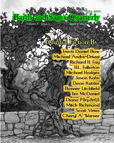 Bards and Sages Quarterly Volume 5 Issue 1 January 2013 cover