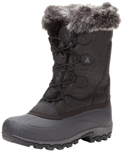 Kamik Women's Momentum Snow Boot,Black,6 M US