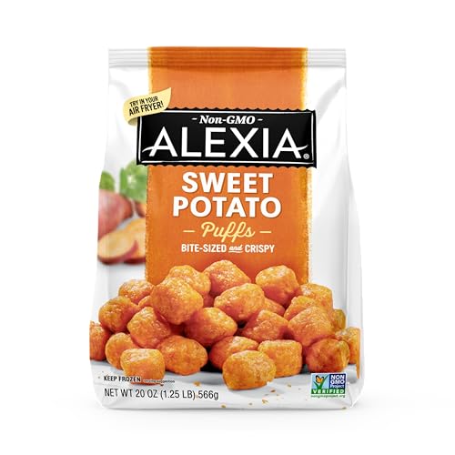 Crispy Bite Size Sweet Potato Puffs Bag 20 Oz