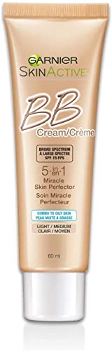 Garnier SkinActive BB Cream Oil-Free Face Moisturizer Light/Medium