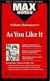 As You Like It Maxnotes Literature Guides English Edition