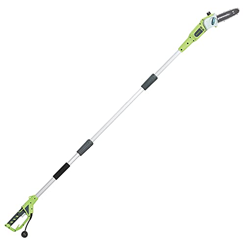 Greenworks 8-inch Corded Electric Pole Saw Best Corded Option