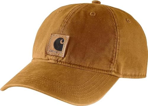 Carhartt Men's Canvas Cap, Carhartt Brown, One Size