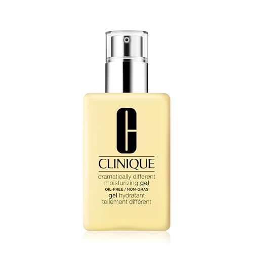 Clinique 3-Step Dramatically Different Moisturizing Oil Free Gel | Face Moisturizer For Combination Oily to Oily Skin Types, 6.7 Fl Oz