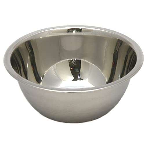 Chef Craft Brushed Mixing Bowl, 3/4 Quart, Stainless Steel