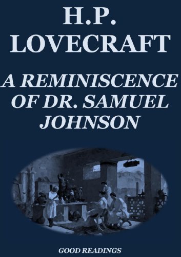 A Reminiscence of Dr. Samuel Johnson book cover