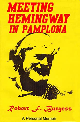 Meeting Hemingway In Pamplona book cover