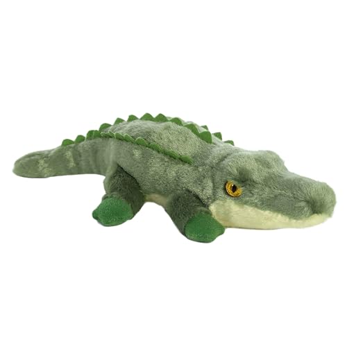 Aurora® Adorable Mini Flopsie™ Swampy™ Stuffed Animal - Playful Ease - Timeless Companions - Green 8 Inches