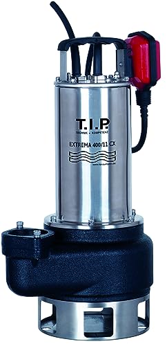 T.I.P. Schmutzwasser-Tauchpumpe Baupumpe Edelstahl - 24.000 l/h