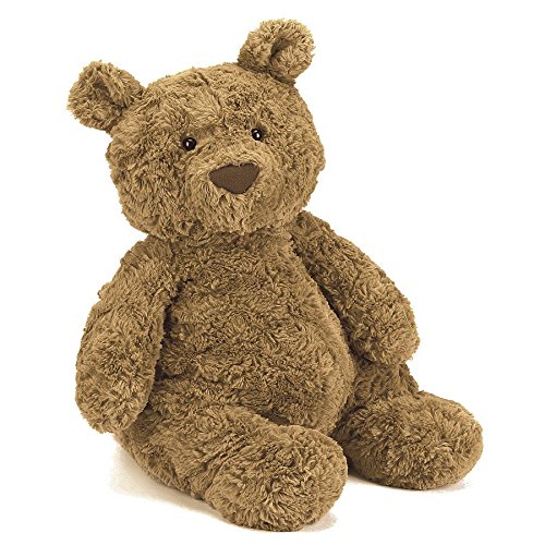 Jellycat Bartholomew Bear Stuffed Animal, Medium, 10 inches - Teddy Bear Plush - Soft and Huggable - Classic Children's Gift