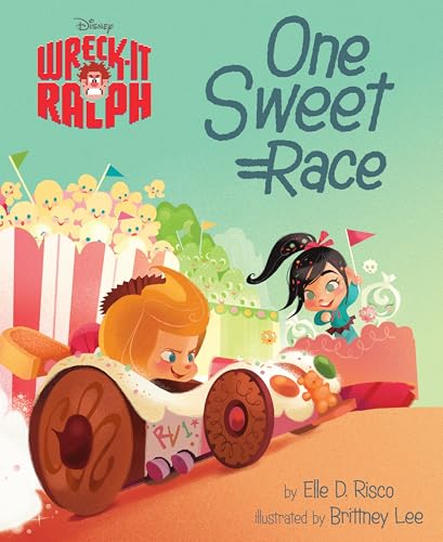Wreck-It Ralph: One Sweet Race book cover