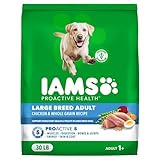 IAMS Proactive Health Large Breed Dry Dog Food, Adult Dry Dog Food for Large Breeds, Chicken, 30 lb. Bag